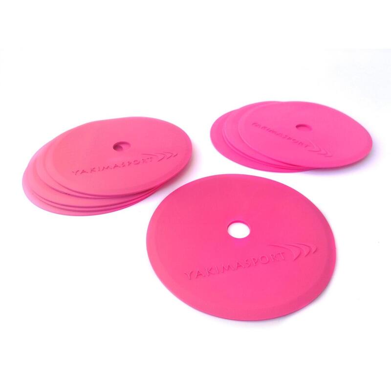 Yakima Sport set 10 marcaje teren plate pentru fotbal, cauciuc
