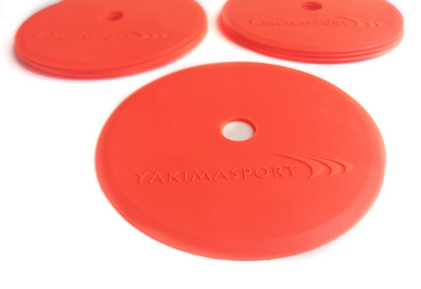 Yakima Sport - Set da 10 segnalatori piani per campo in gomma 2/2
