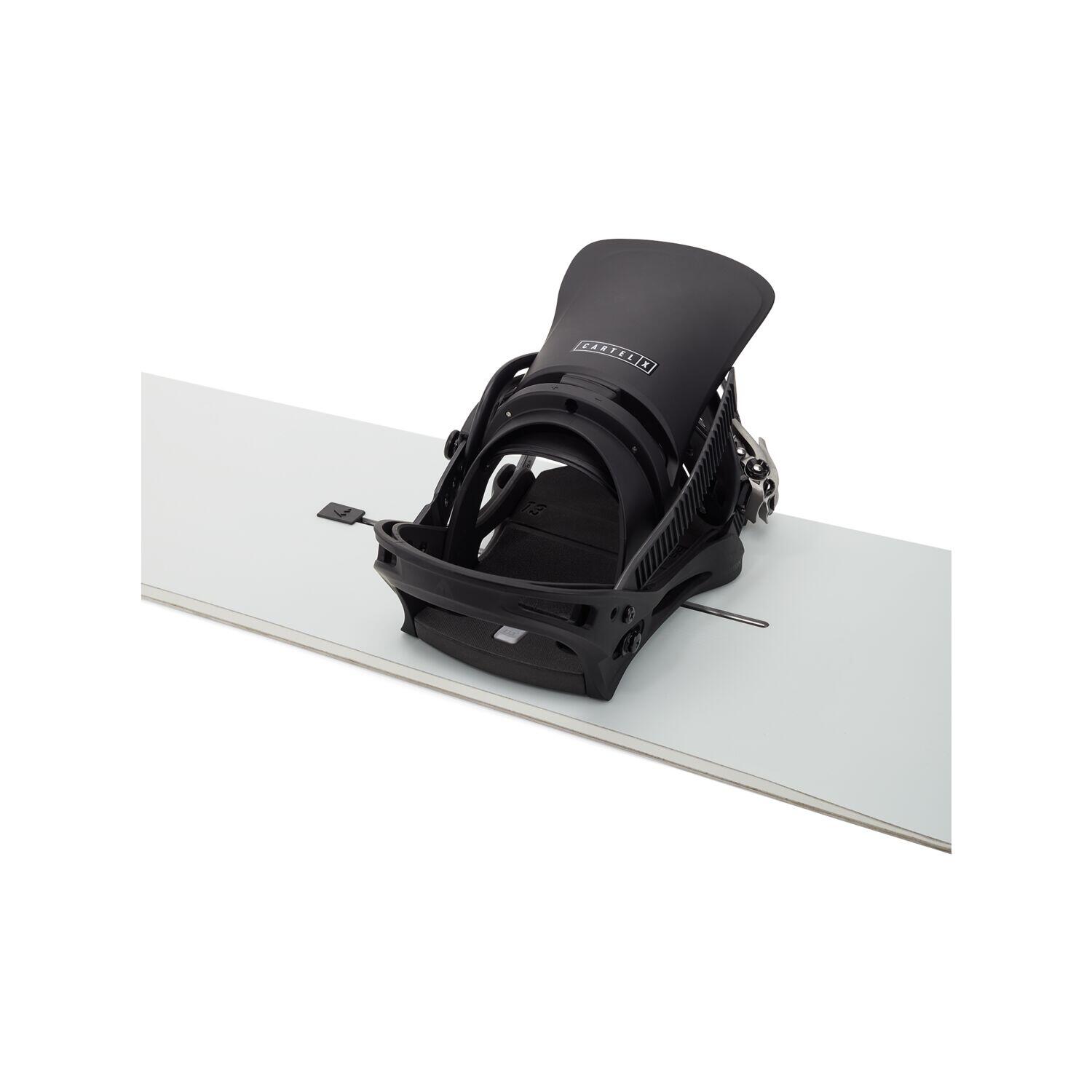 Fixations De Snowboard Cartel X Black Homme 4/6