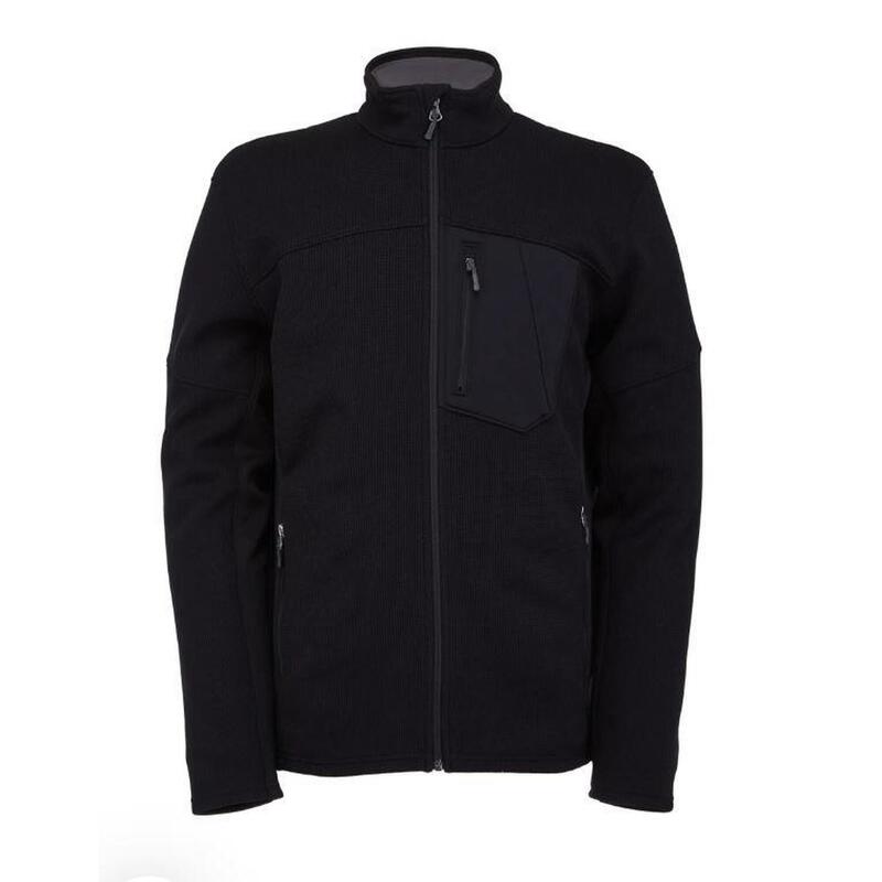 M Bandit Full Zip  - Trui - 001 black - heren - Pisteskiën