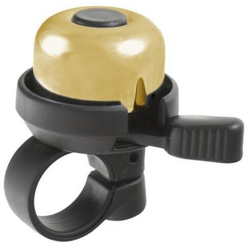 Bicycle Bell Mini M-Wave Bella Ding-Dong-Gold en laiton