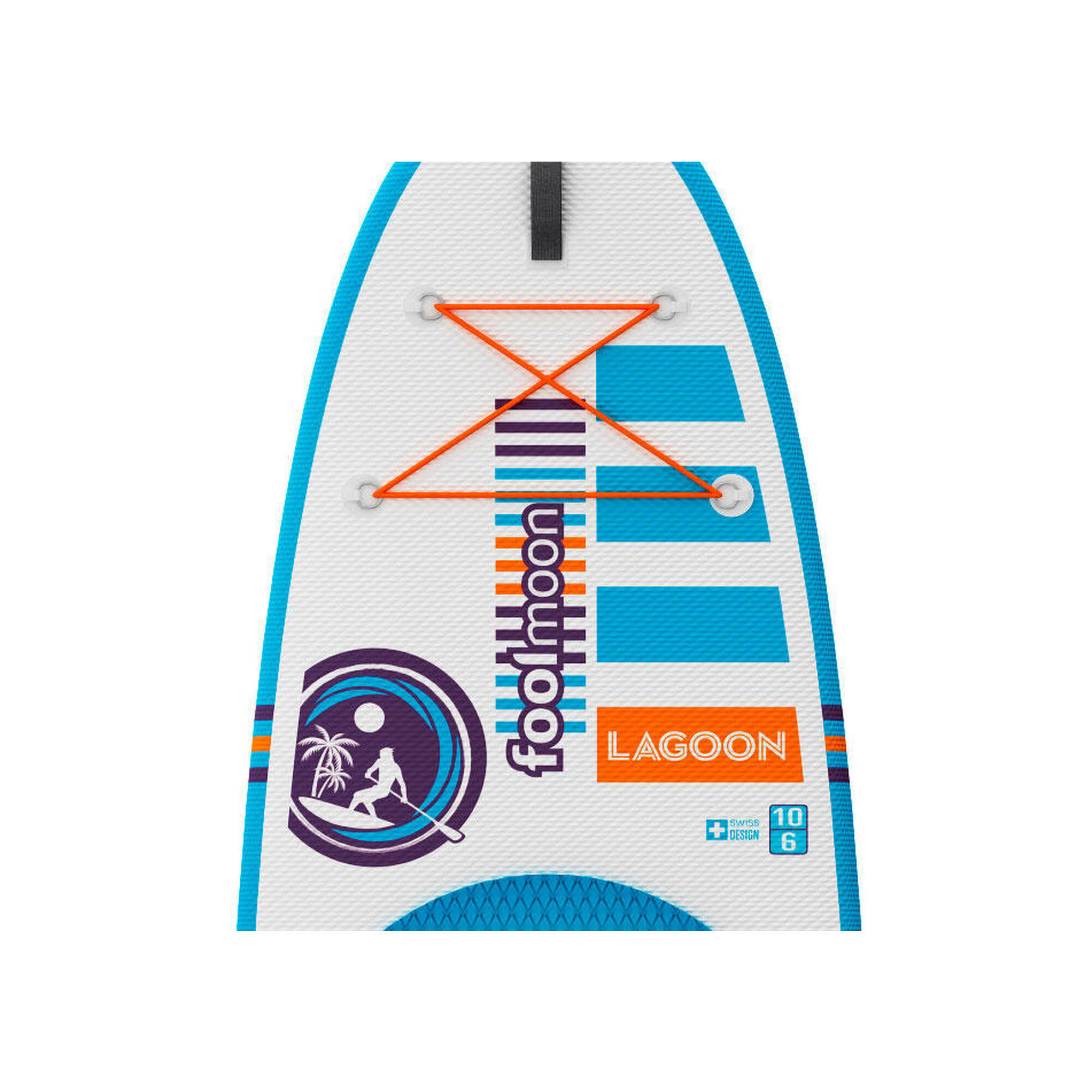 Stand Up Paddle gonfiabile Lagoon 10.6 - bianco/blu - set completo