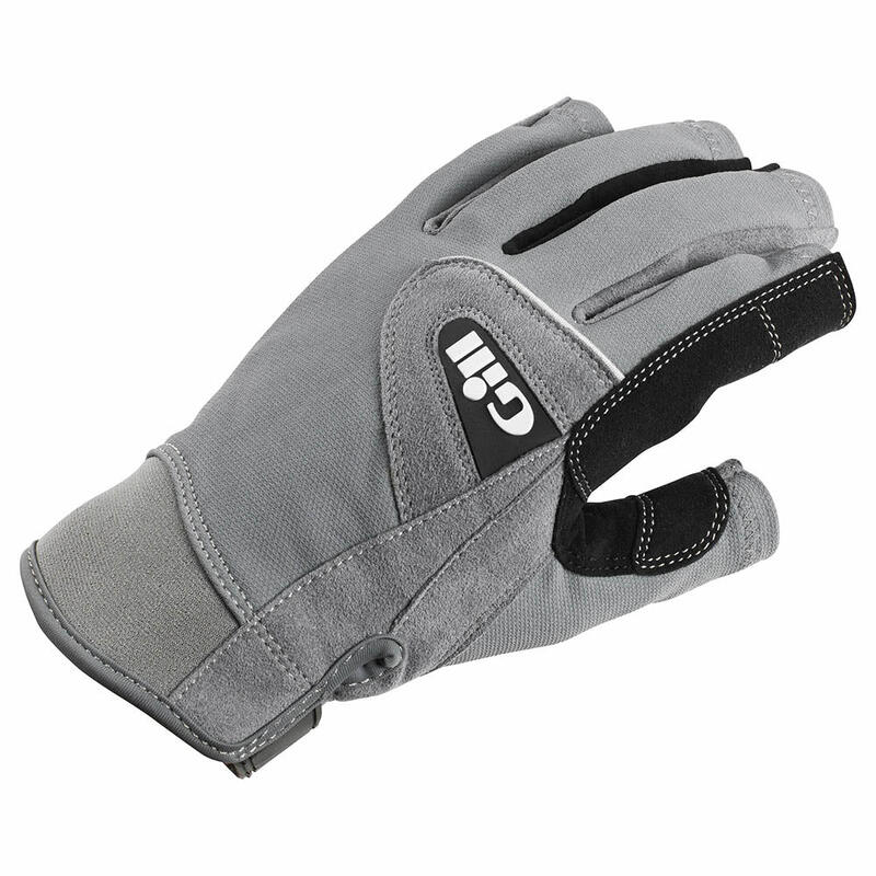Unisex Short Finger Deckhand Gloves – Grey