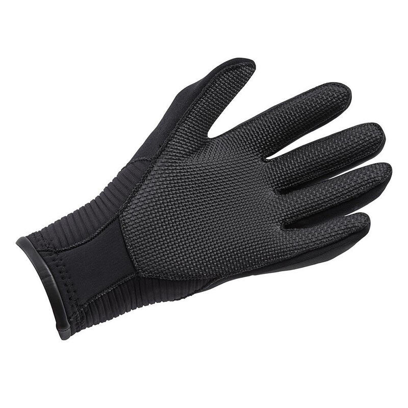 中性氯丁橡膠冬季手套 - 黑色