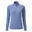 Women’s Lightweight Quick-drying UV Tec Long Sleeve Zip Tee – Light Blue