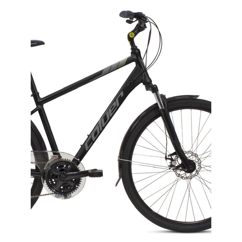 Bicicleta De Paseo Coluer Landscape 28"  Negro Talla M