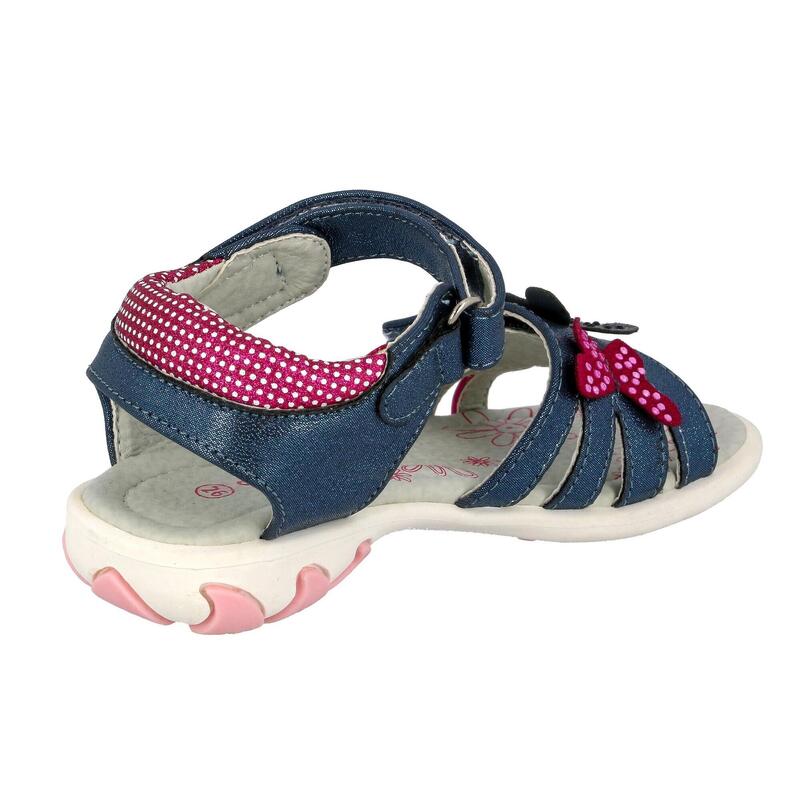 Sandale blau Mädchen Sandale Lindsey V - marine/pink/rosa