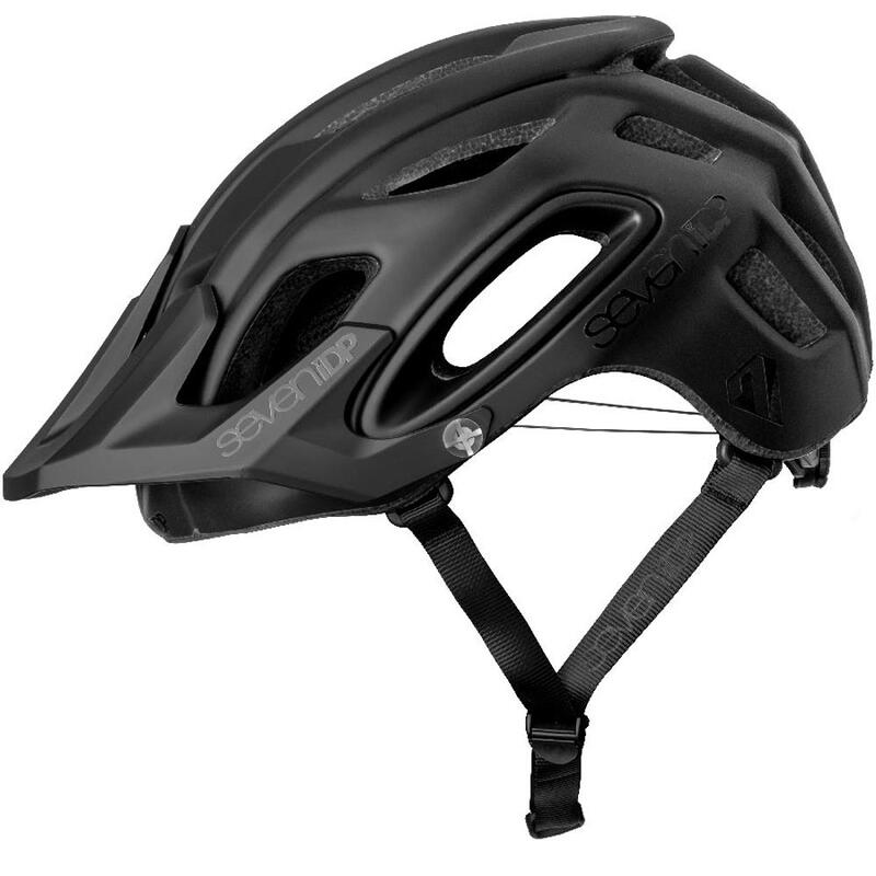 7iDP M2 BOA Helmet Matt Black/Gloss Black