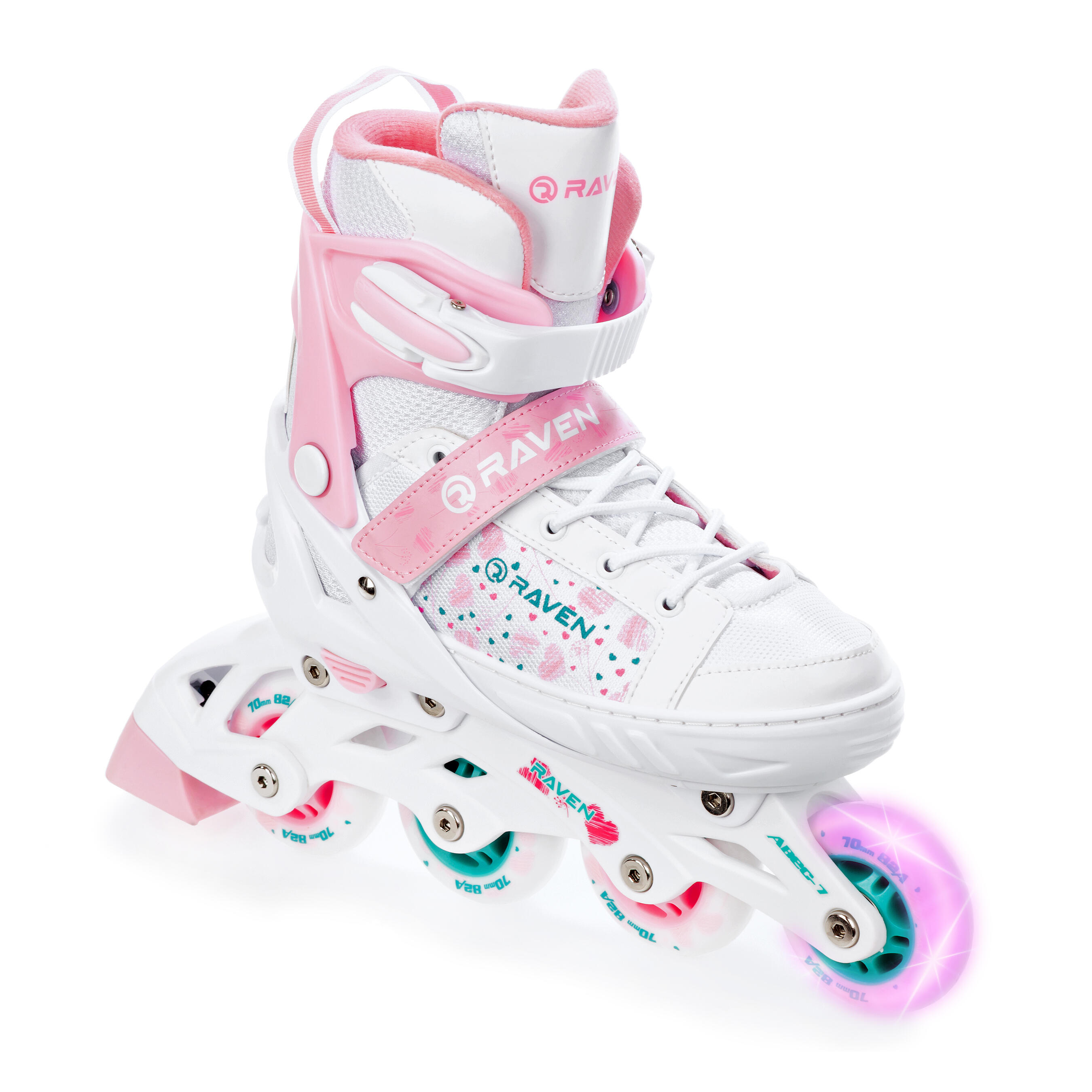 Patins de rodas 2 em 1 ajustáveis Raven Rosi 3/5