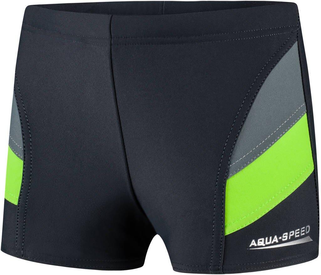 AQUA SPEED Kinder Schwimmen Boxershorts - Andy, grau