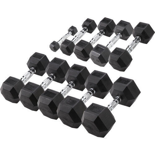 Set de 10 Haltères hexagonale HEXRU