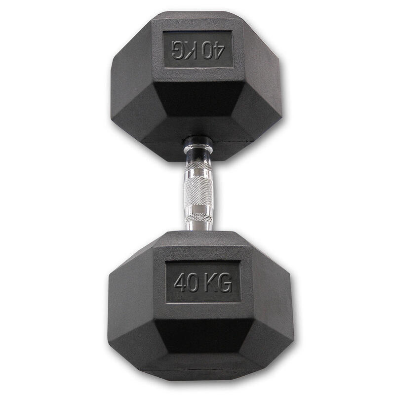 Hexagonale halterset HEXRU40 voor fitness en krachttraining