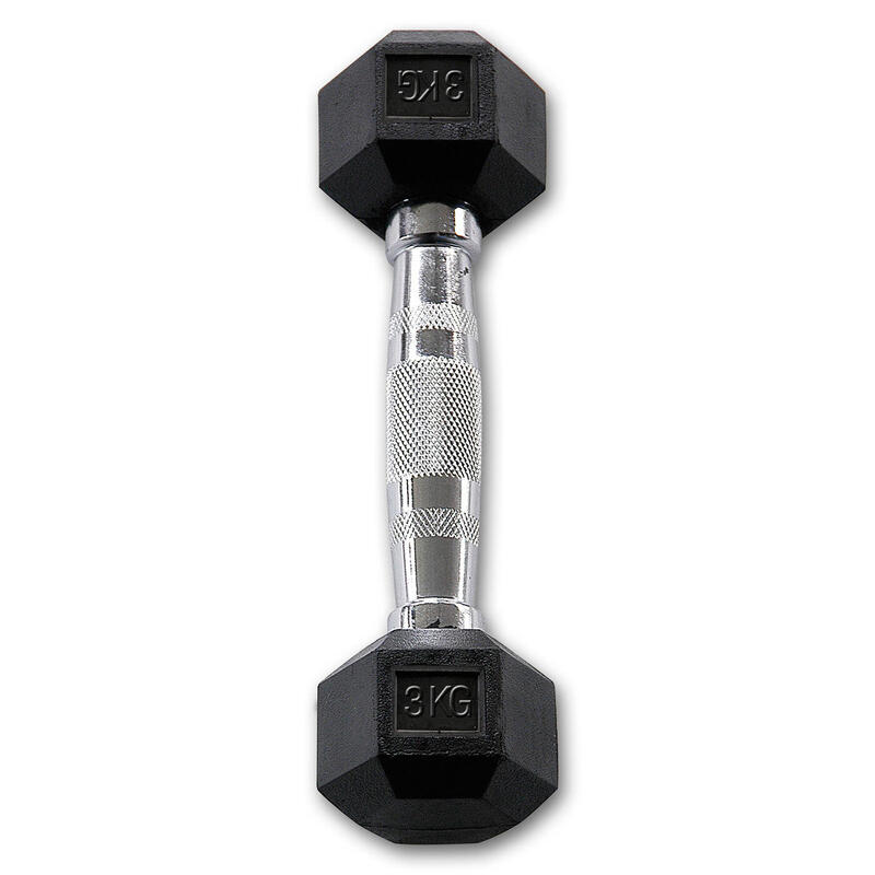 Hexagonale halterset HEXRU3 voor fitness en krachttraining