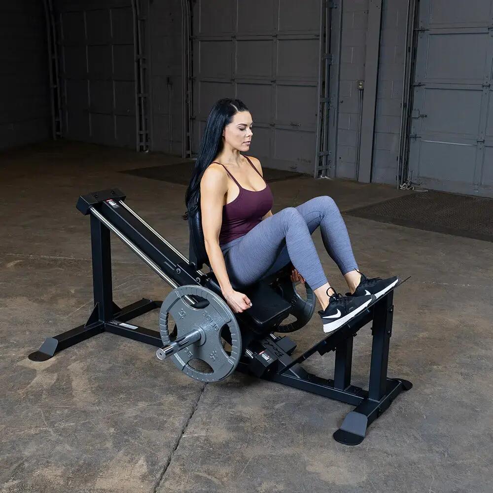 Presse à cuisses compacte GCLP100 pour fitness et musculation 5/5
