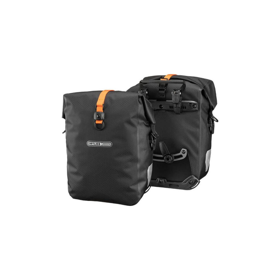 Paire De Sacoches Avant Gravel Noir Mat ORTLIEB Decathlon