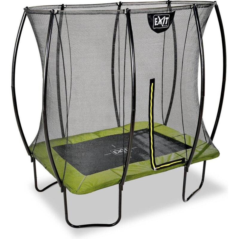 Trampoline - Silhouette - 153 x 214 cm - Groen - Trampoline