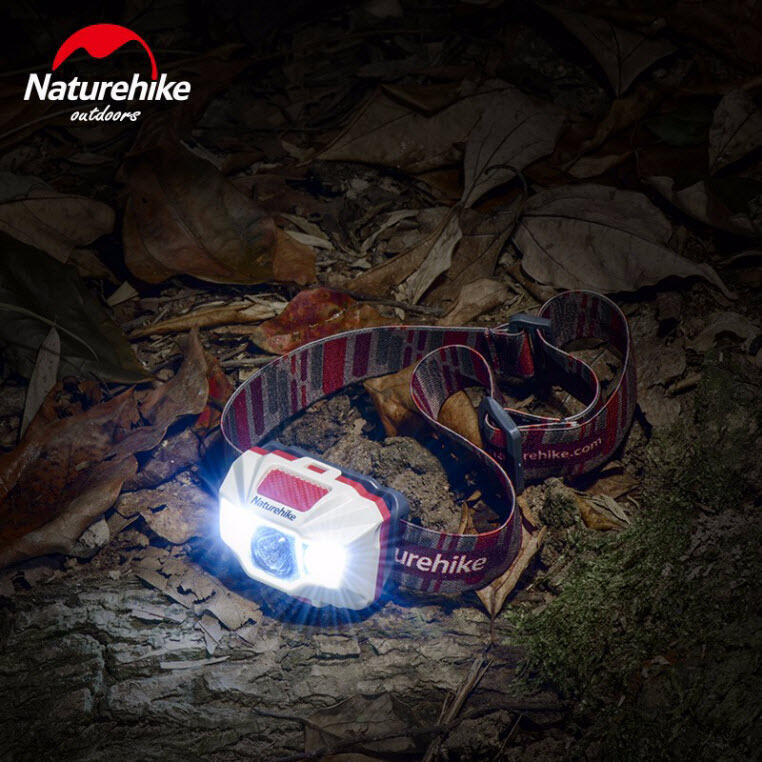 IPX4 Waterproof Rechargeable Head Lamp  - Red