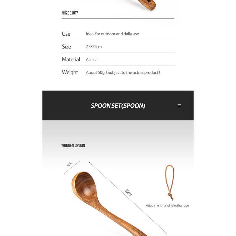 ACACIA Wood Rice Spoon