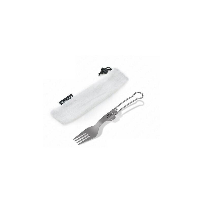 Titanium Alloy Outdoor Travel Folding Tableware - Fork