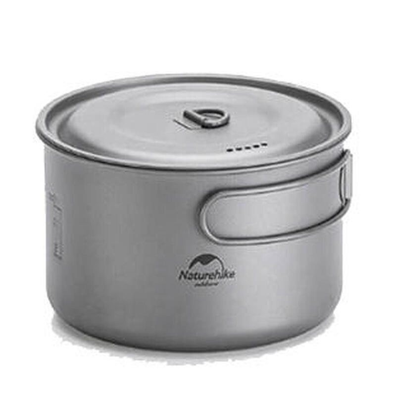 TDG02 Camping Titanium Pot 1300ml