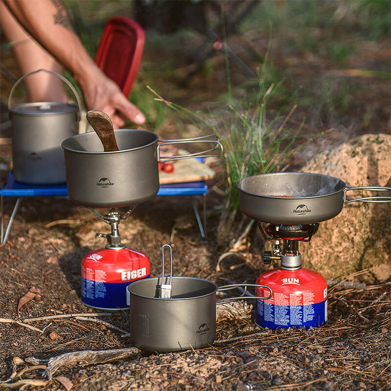 TDG02 Camping Titanium Pot 1300ml