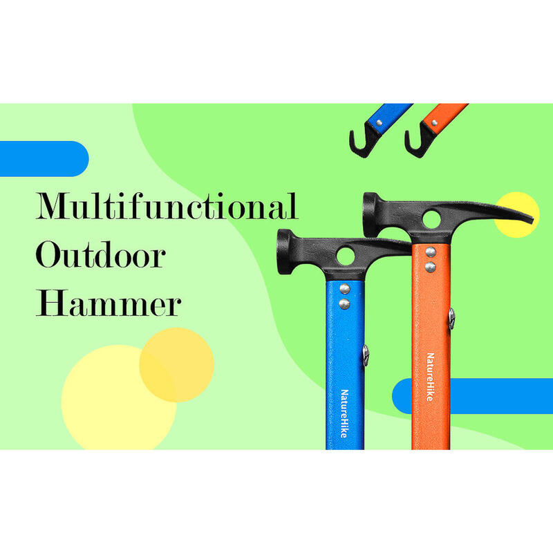 Aluminum Multifunctional Outdoor Hammer