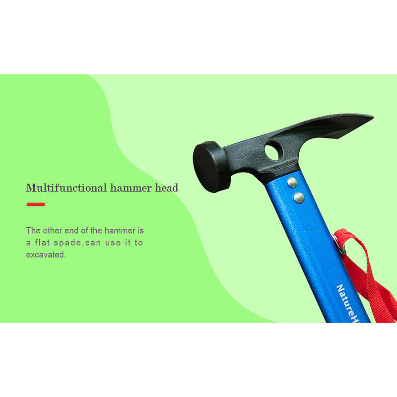 Aluminum Multifunctional Outdoor Hammer