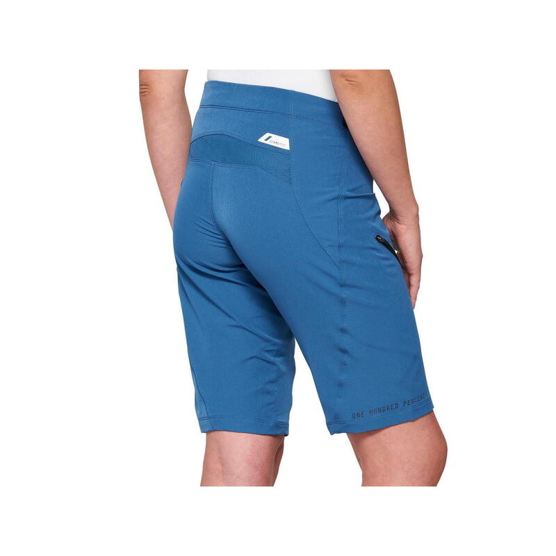 Pantaloncini Airmatic Donna - Blu ardesia