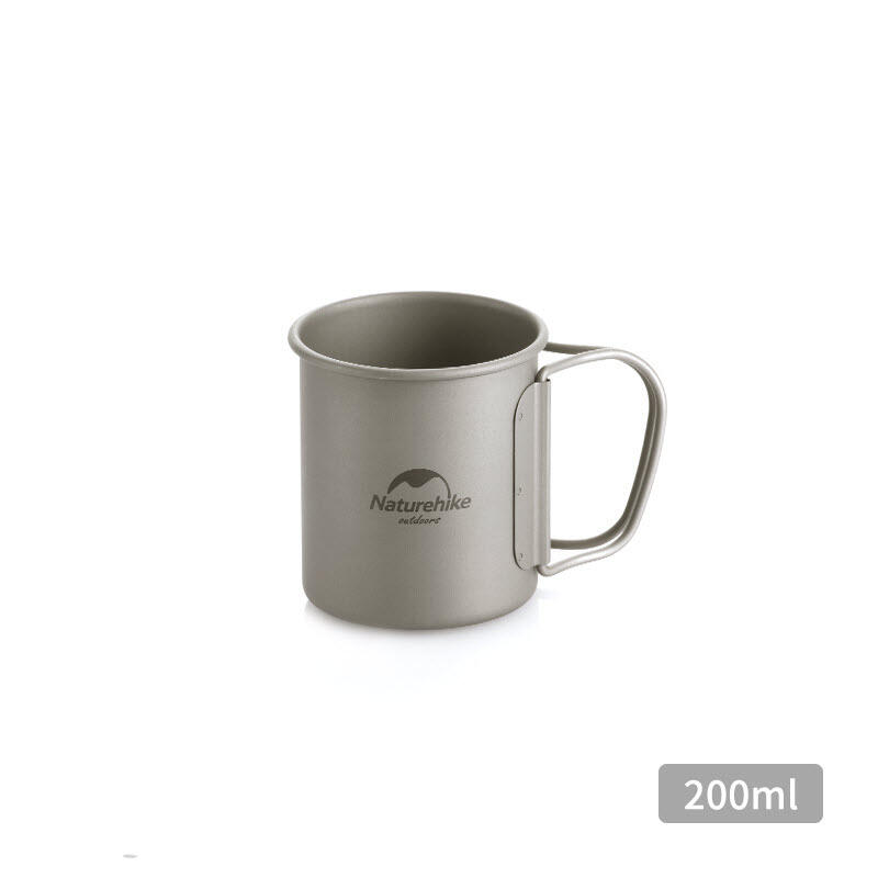 20CJ Titanium Cup 200ml/450ml - Grey