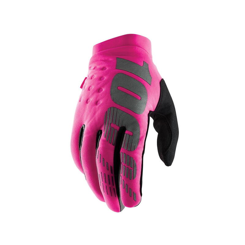Brisker Women's Thermo-Handschuhe - Neon Pink/Black
