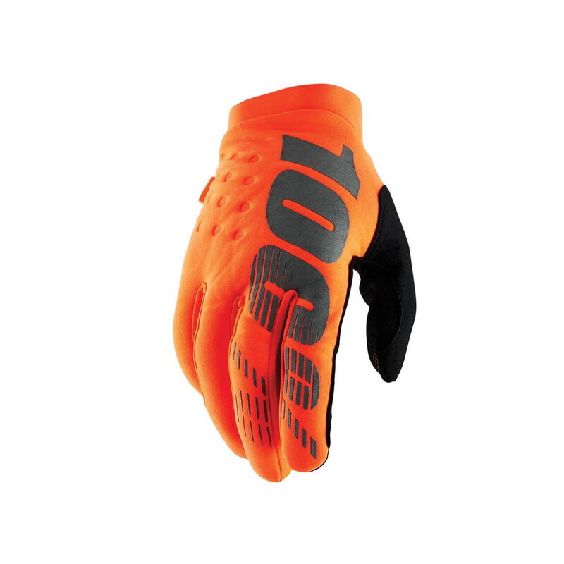 Brisker Thermo-Handschuhe - orange/black