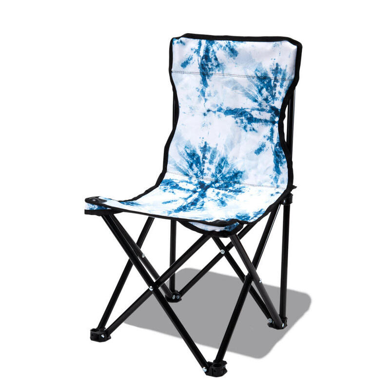 K295 Outdoor Waterproof Mini Folding Chair - Grunge Tie Dye