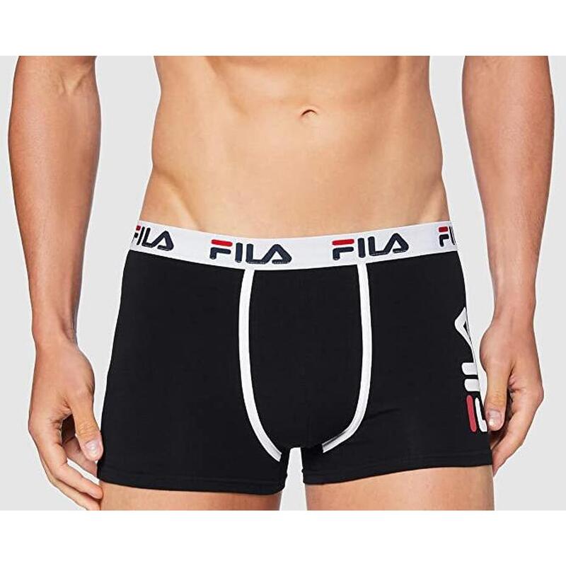 Caleçons homme maille aérée (lot de 4) - Noir - fila