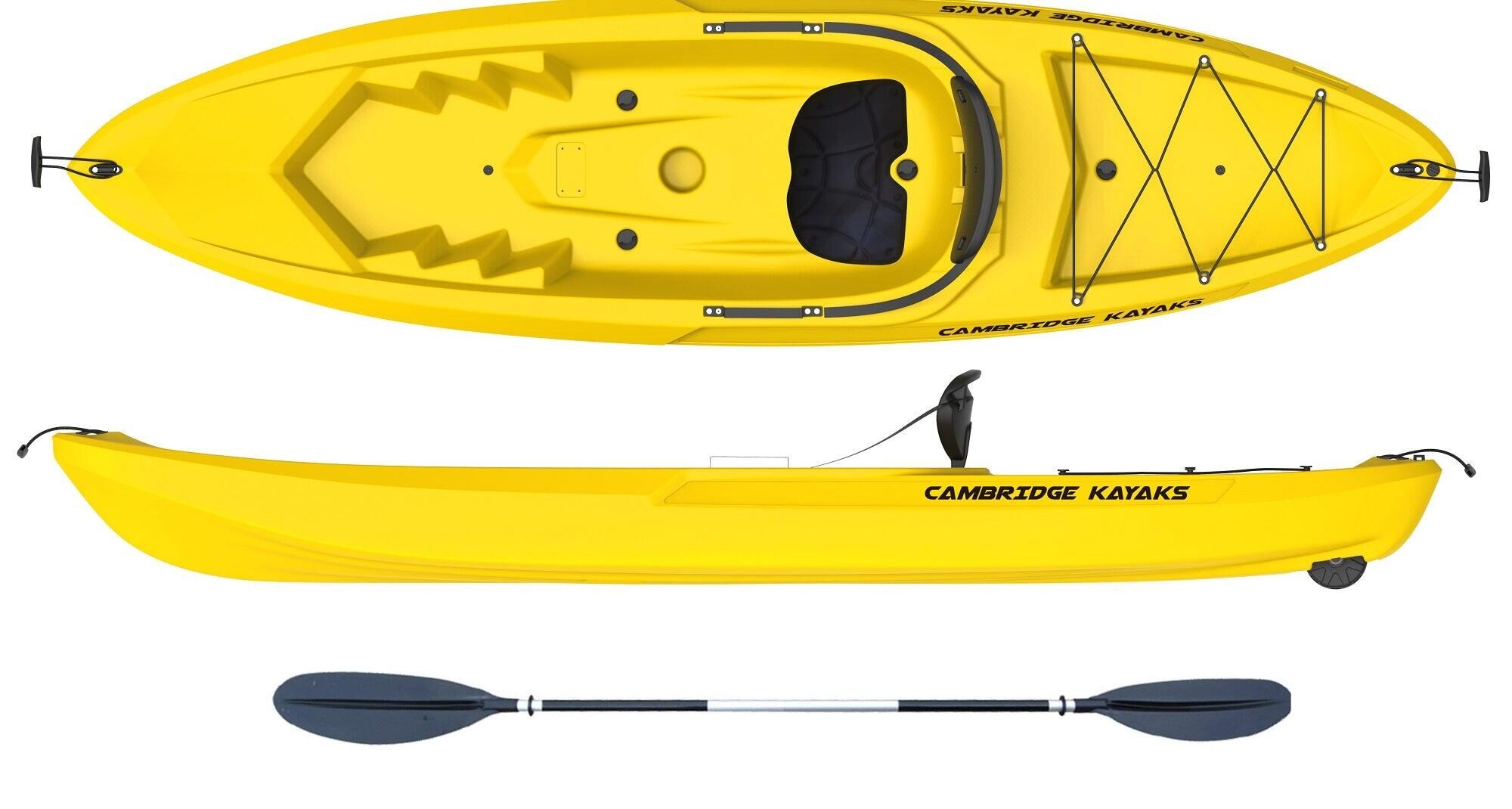 CAMBRIDGE KAYAKS Cambridge Kayak Pioneer I Sit on Top Kayak 264cm x 66cm x 25cm