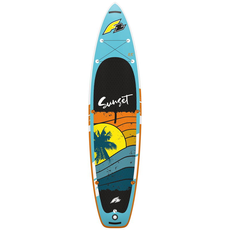 F2 SUNSET 11'8'' SUP Board Stand Up Paddle aufblasbar Surfboard