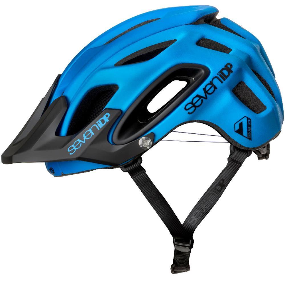7iDP M2 BOA Helmet Matt Cobalt Blue/Black 1/5