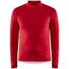 Fietsshirt - Craft Adv Essence Jersey lange mouw - L - Heren - Rood - Fietsshirt