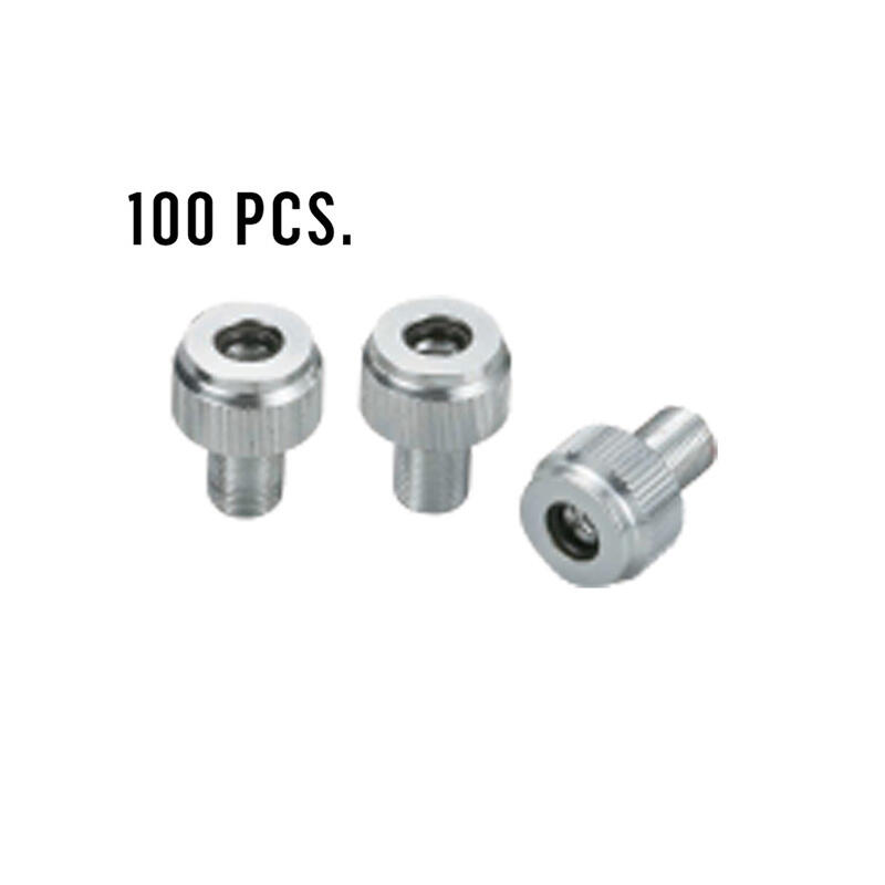 Lot de 100 adaptateurs de valve standard à presta et dunlop XLC PU-X10