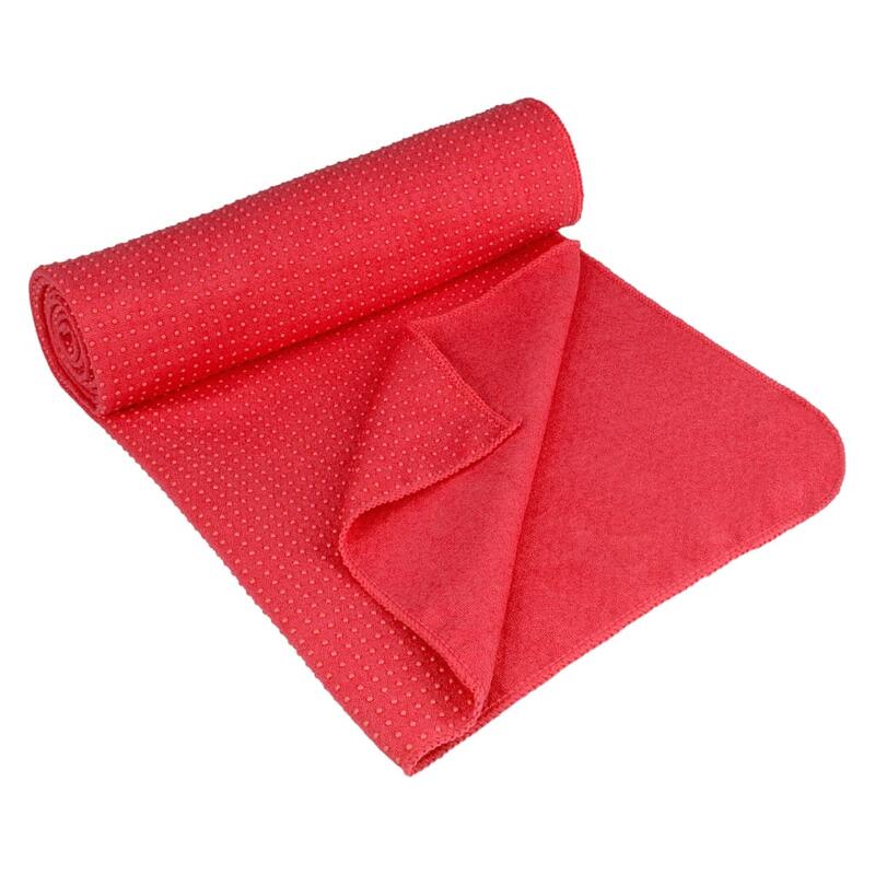 Avento Serviette de yoga antidérapante Aura Rose