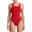 Zwem fastback one piece dames zwemmen