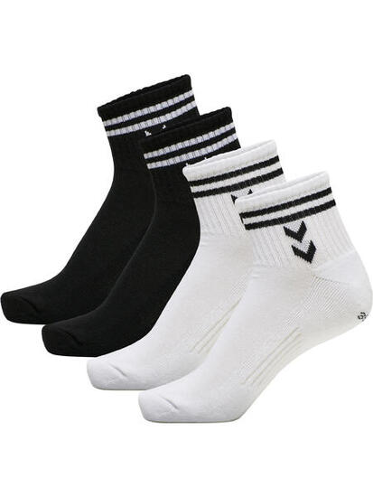 Hummel 4-Pack Socks Hmlstripe 4-Pack Mid Cut Socks Mix