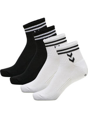 Hummel 4-Pack Socks Hmlstripe 4-Pack Mid Cut Socks Mix