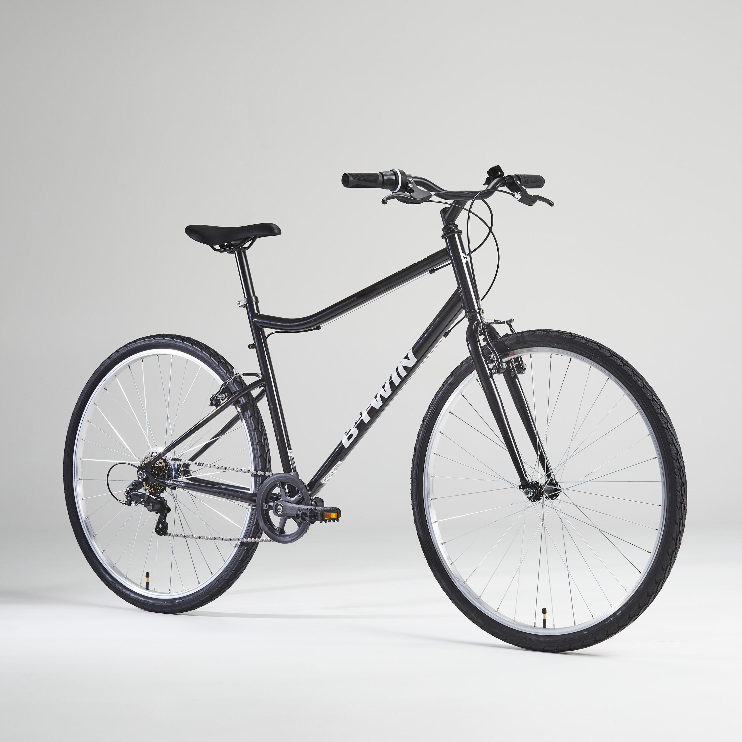 Segunda Vida - BICICLETA DE TREKKING RIVERSIDE 100 PRETO - Muito bom 2/5