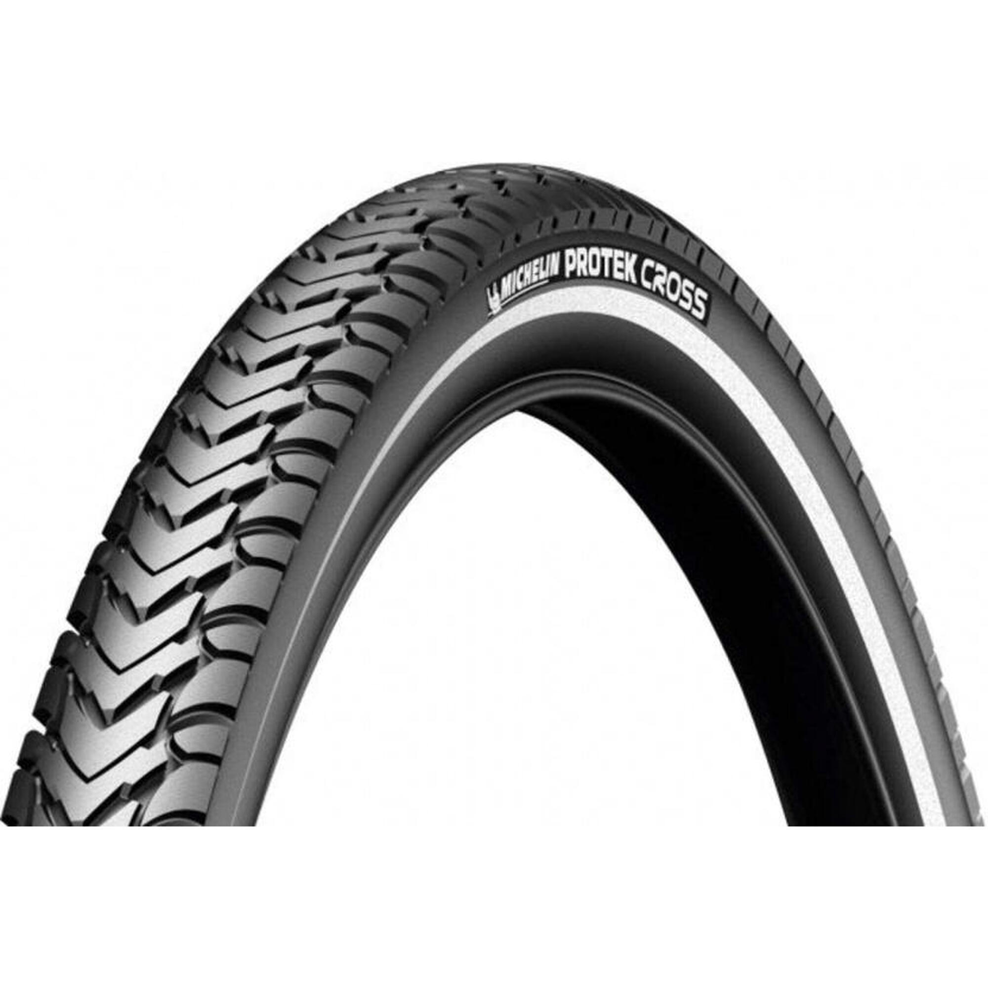PNEU VTC URBAIN 700X32 MICHELIN PROTEK CROSS NOIR TR 32 622 MICHELIN Decathlon