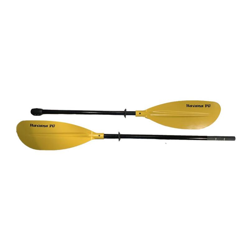 Wiosło kajakowe składane regulowane do pływania Scorpio kayak Havana FG 220-230c