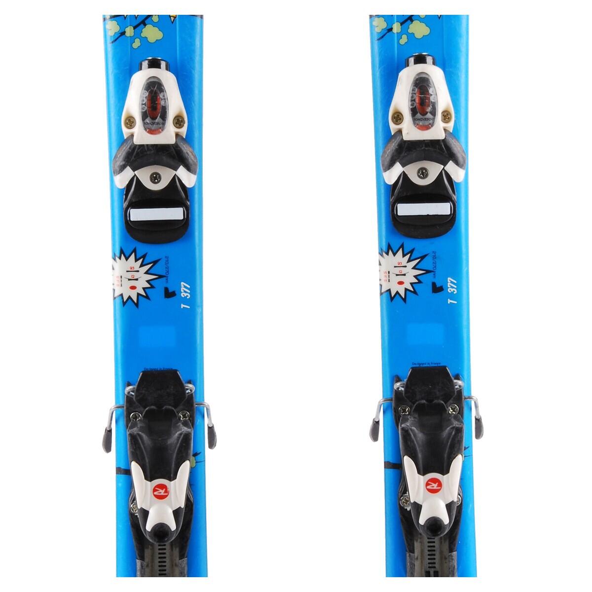 RECONDITIONNE - Ski Junior Rossignol Roostie + Fixations 3/5
