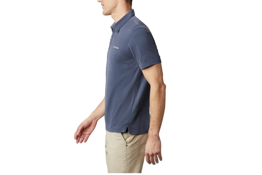 Polo a Maniche Corte Uomo Columbia Nelson Point™ Azzurro 2/7