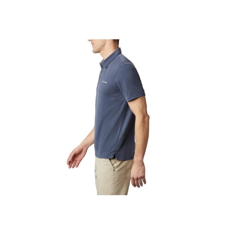 Tricou Polo cu Mânecă Scurtă Bărbați Columbia Nelson Point™ Albastru