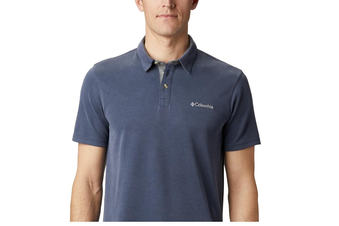 Polo a Maniche Corte Uomo Columbia Nelson Point™ Azzurro 4/7