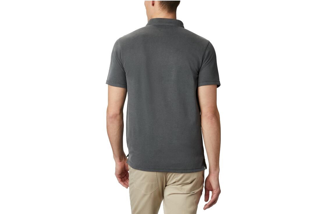 Polo de Manga Curta Homem Columbia Nelson Point™ Preto 3/6